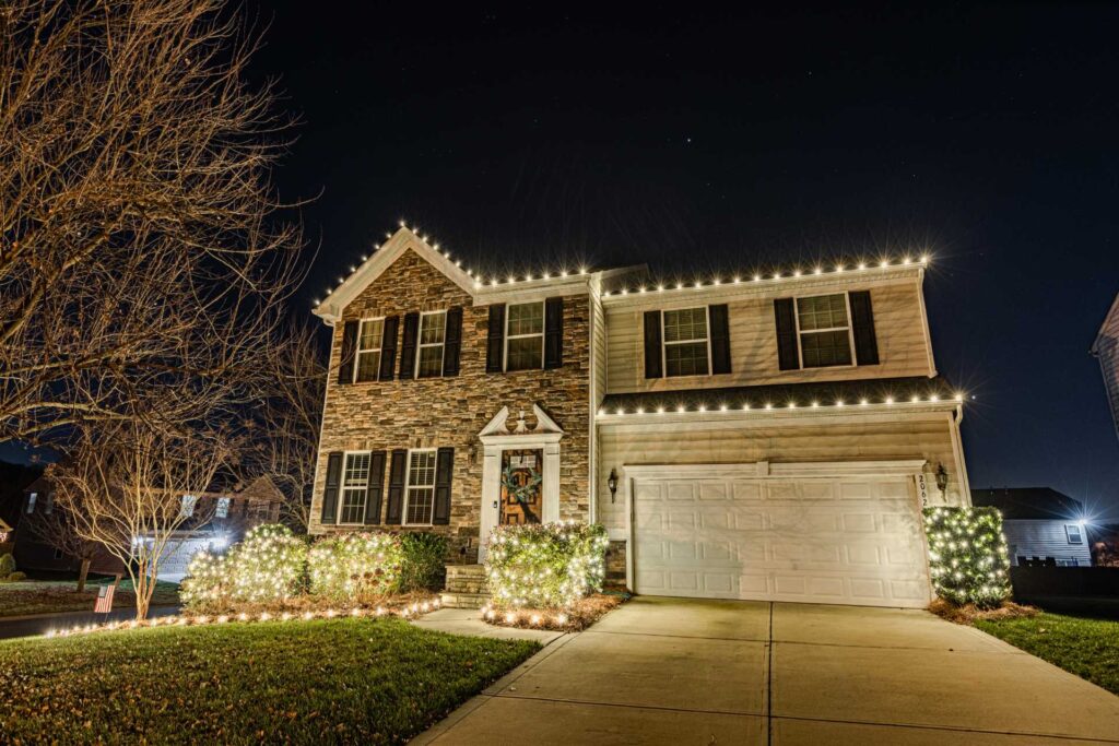 Residential Christmas Light Installation in Smyrna and Atlanta
